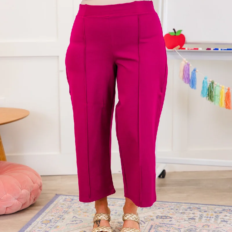 Vintage corduroy pants for retro style vibes -I'm Still Standing Pants, Purple