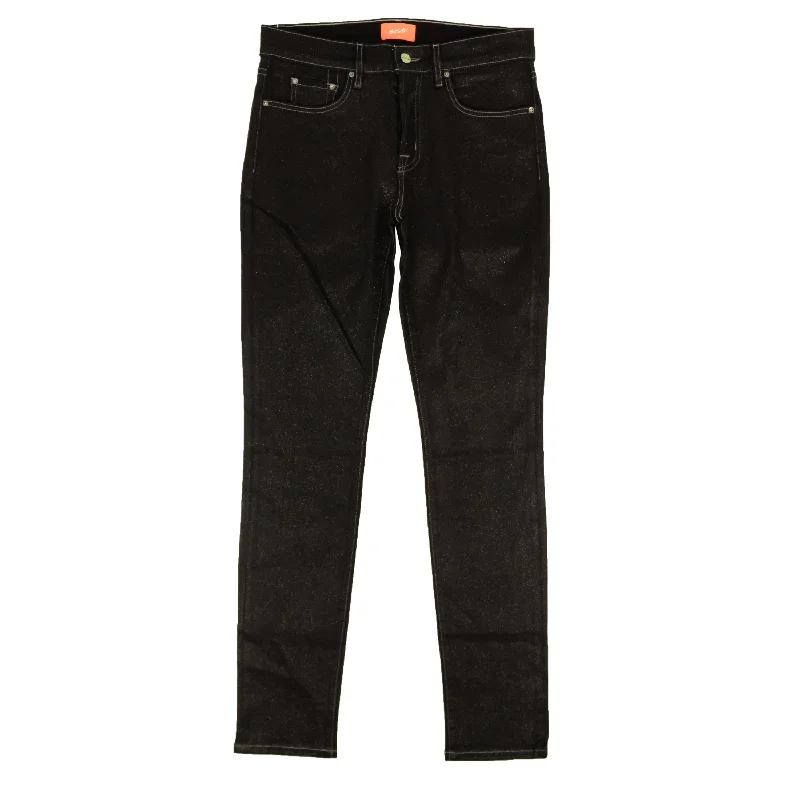 Camping Jeans for Wilderness -Bossi Glitter Jeans - Black