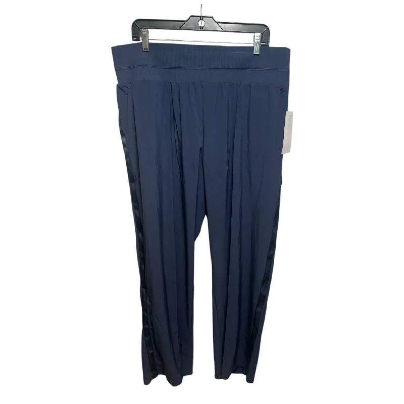 Lightweight culottes pants for summer fashion flair -Nolita Wide Leg Athletic Pants By Athleta In Navy, Size: 18