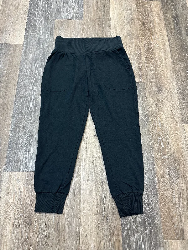 Stretch corduroy pants for cozy fall fashion -Athletic Pants By Nike Apparel In Black, Size: S