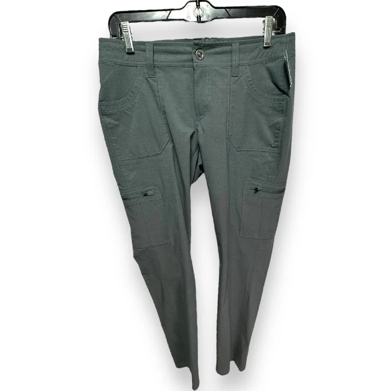 Weather-resistant pants for unpredictable climate needs -Athletic Pants By Kuhl In Grey, Size: 6