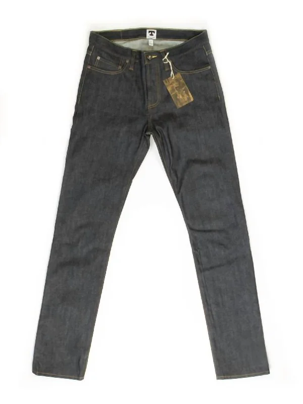 Tapered Jeans for Modern -Men's Elgin 12.5Oz Mid-Rise Slim Tapered Jeans In Indigo