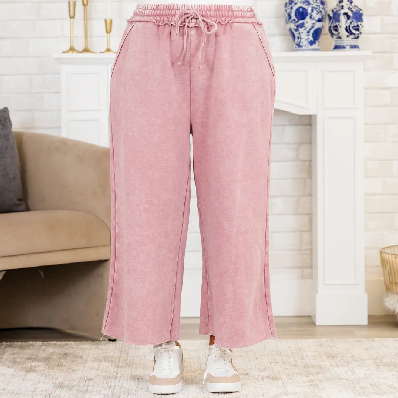 Moisture-wicking pants for intense gym workouts -Sunday Scaries Sweatpants, Light Rose