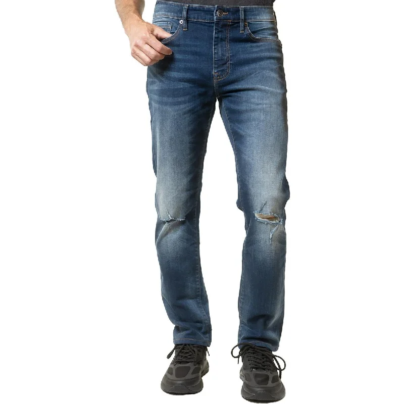 Hiking Jeans for Trail -Lazer Mens Denim Skinny Jeans