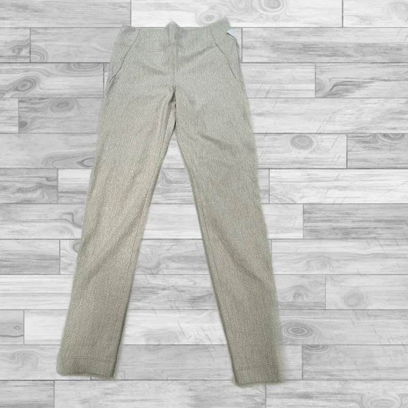 Tailored khaki pants for smart casual attire -Athletic Pants By Athleta In Cream, Size: Sp