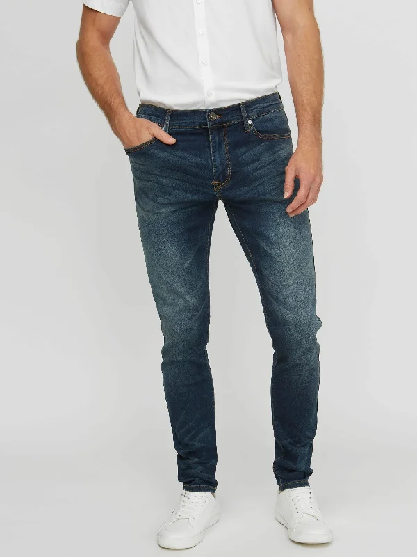 Work Jeans for Tough Jobs -Sammy Super Stretch Modern Skinny Jeans