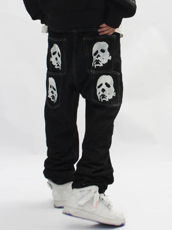 Blue Jeans for Everyday Wear -Michael Myers Baggy Jeans