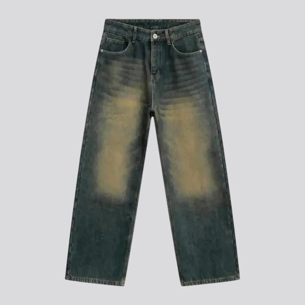 Designer Jeans for Luxury -90s vintage style baggy jeans for men