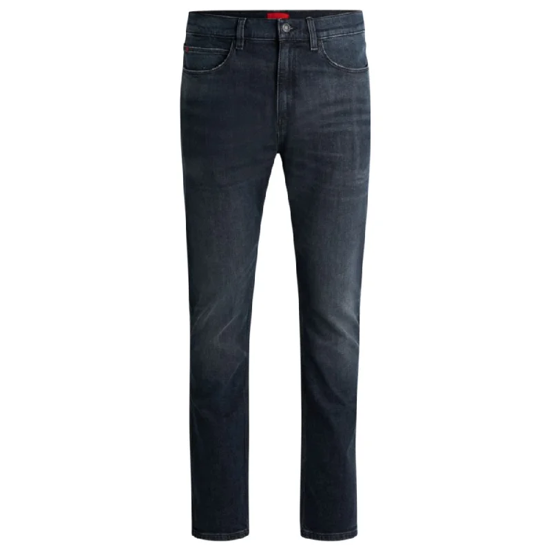 Valentine's Day Jeans for Romantic -Slim-fit jeans in stretch denim with used effects