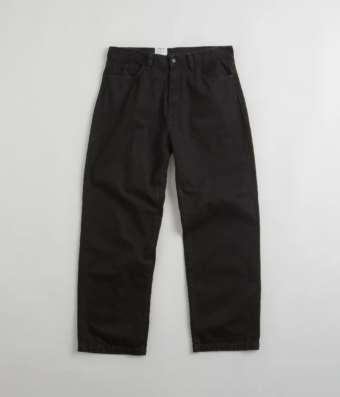 High-performance workout pants for marathon training days -Carhartt Landon Pants - Black Rinsed