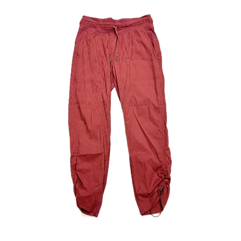 Soft pajama pants for ultimate bedtime comfort -Athletic Pants By Lululemon In Red, Size: 4