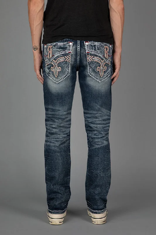 Christmas Jeans for Seasonal -TYRONE STRAIGHT JEANS