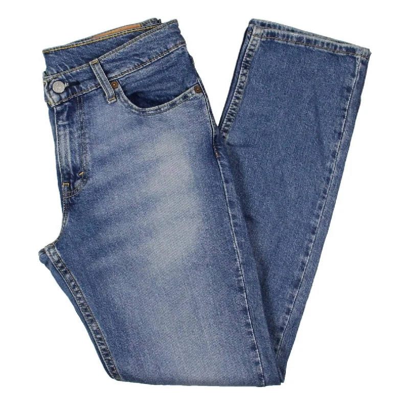 Decorated Back Pocket Jeans for Style -Levi Strauss & Co. Mens 511 Denim Distressed Slim Jeans