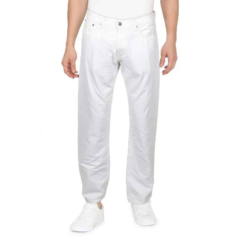 White Jeans for Fresh Look -Polo Ralph Lauren Mens Denim Relaxed Straight Leg Jeans