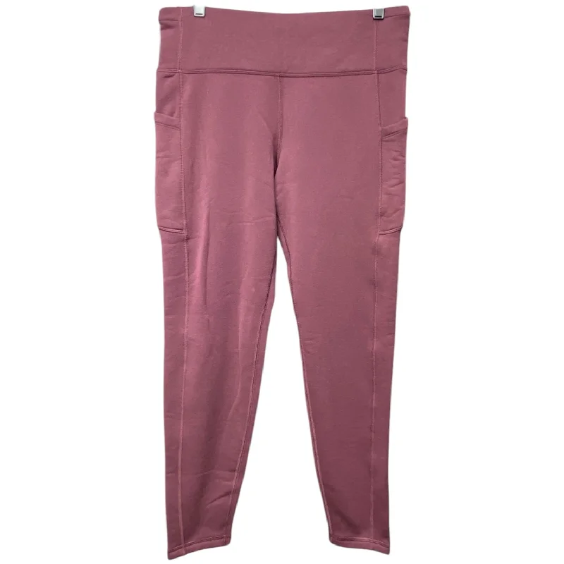 Designer jogger pants for upscale street style -Athletic Pants By Athleta In Purple, Size: L