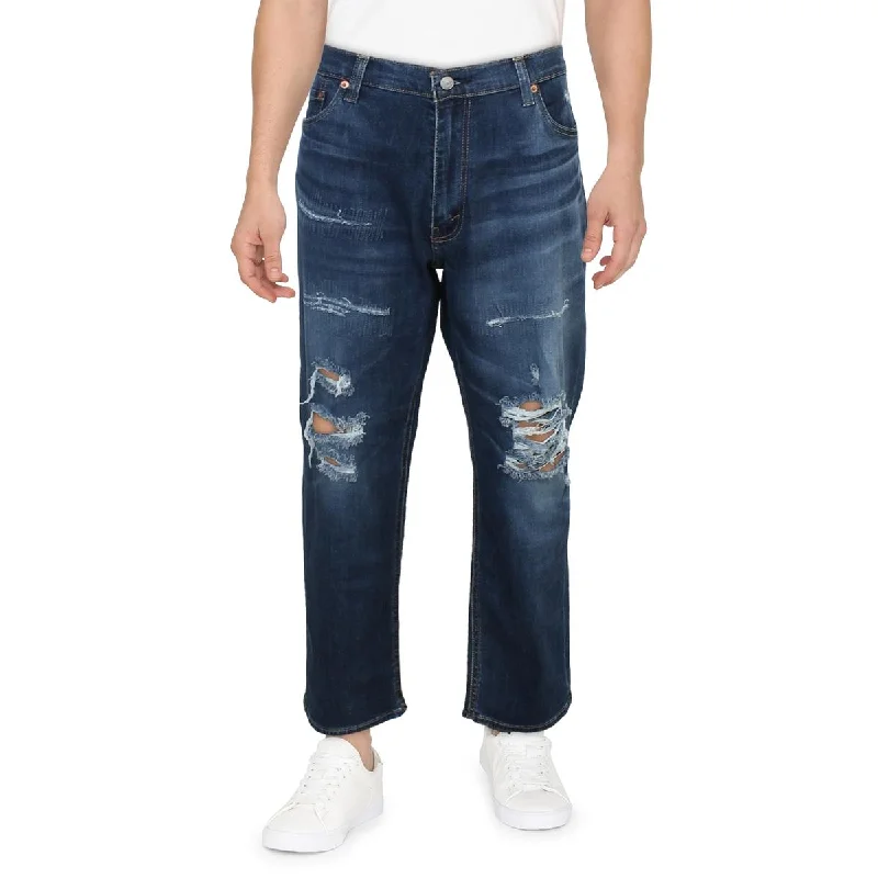 Casual Friday Jeans for Relaxed -Levi Strauss & Co. Mens 541 Destroyed Athletic Fit Skinny Jeans