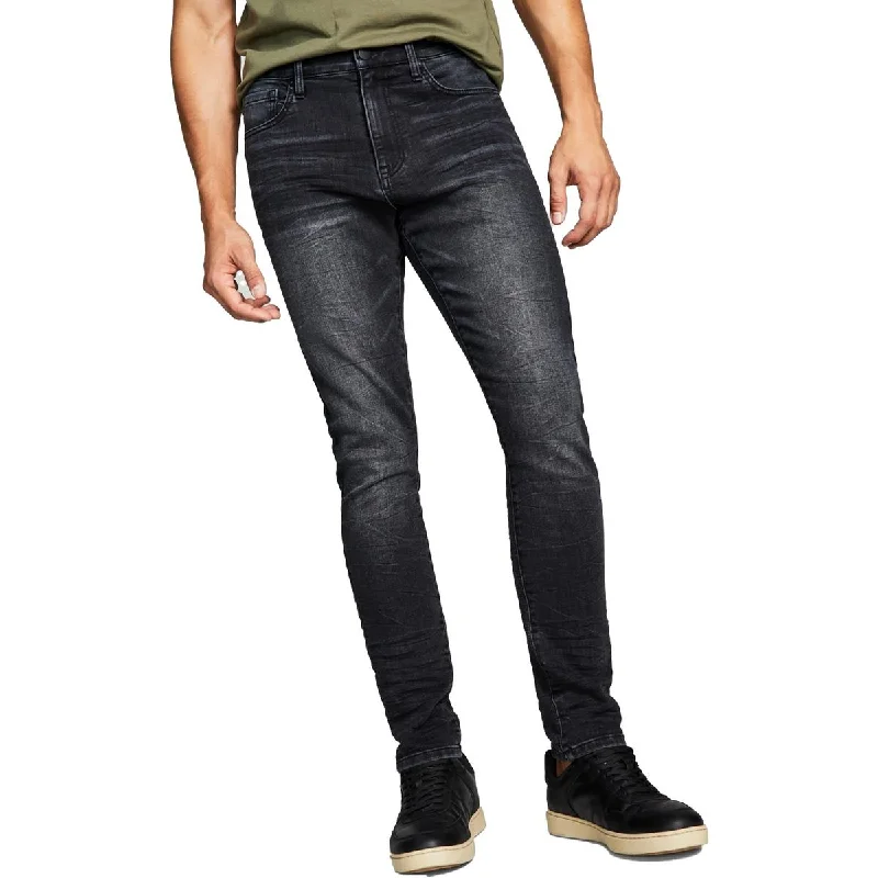 Gray Jeans for Neutral Tone -And Now This Mens Denim High Rise Skinny Jeans