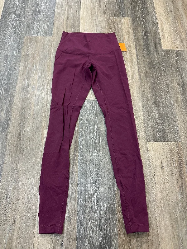 Breathable linen pants for hot summer days -Athletic Pants By Lululemon In Purple, Size: 6