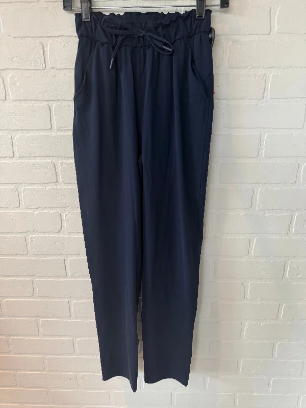 Tailored slim pants for polished business looks -Athletic Pants By Lululemon In Navy, Size: 2