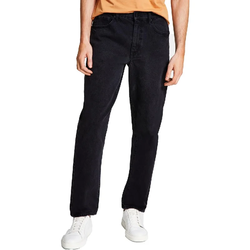 Cropped Jeans for Summer Look -And Now This Mens Mid-Rise Relaxed Tapered Leg Jeans