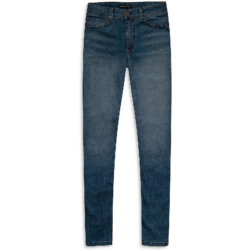 Stonewashed Jeans for Softness -Monfrère Mens Faded Casual Slim Jeans