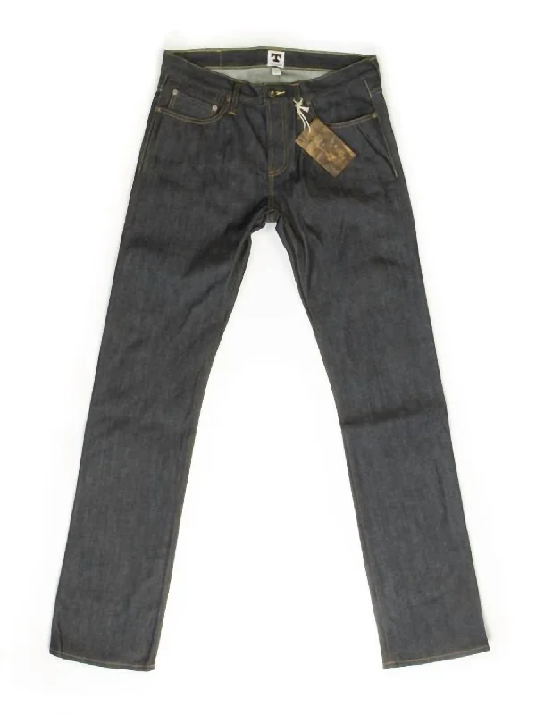 Cargo Jeans for Utility -John Graham Mellor 12.5Oz Slim Straight Jeans In Indigo