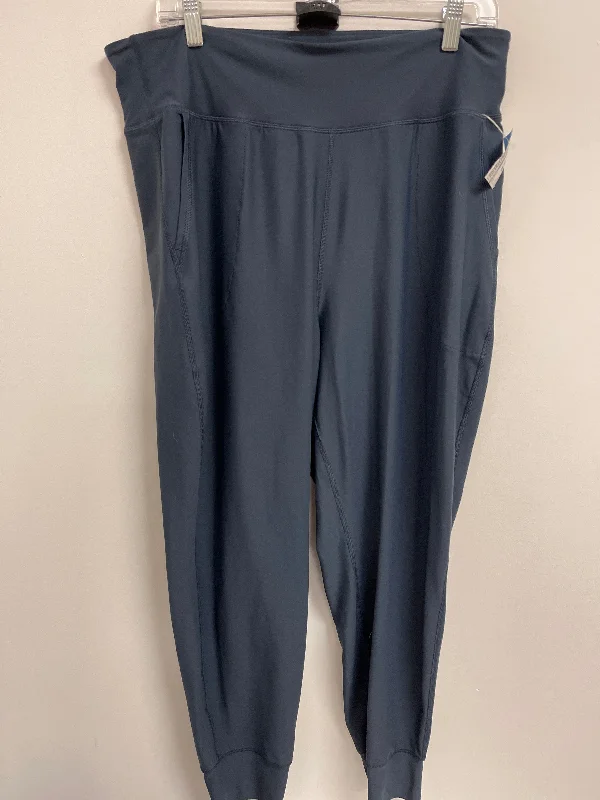 Slim-fit dress pants for sharp evening events -Athletic Pants By Old Navy In Navy, Size: Xl