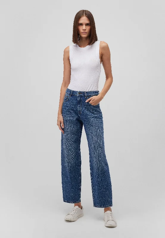 Business Jeans for Dressy -LEILA | High-Rise, Baggy Jeans