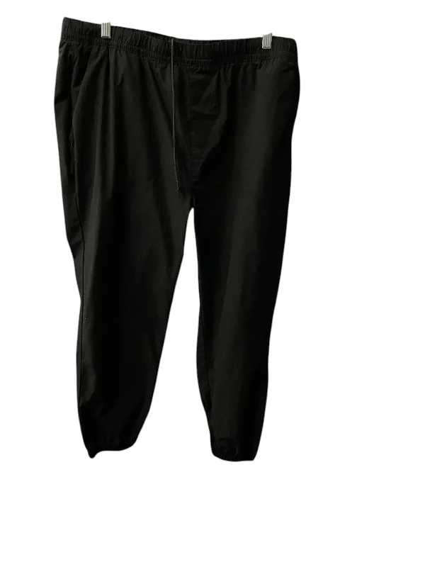 Tailored ankle pants for chic office outfits -Athletic Pants By Banana Republic In Black, Size: Xl