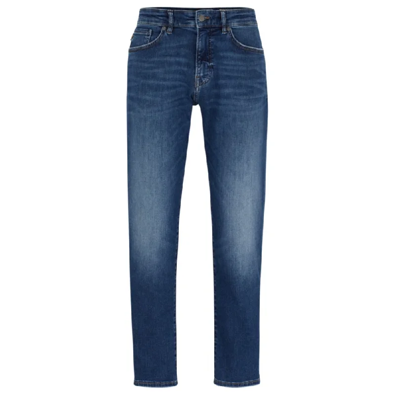 Weekend Jeans for Lazy -Maine Regular-fit jeans in blue soft-motion denim