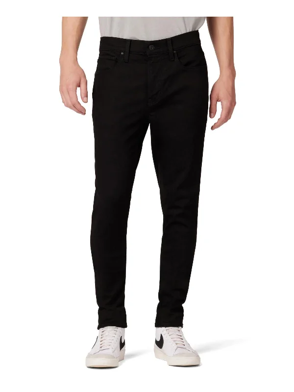 Affordable Jeans for Budget -Zev Mens Ripped Mid-Rise Skinny Jeans