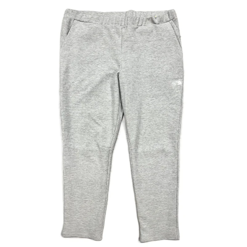 Weather-resistant pants for unpredictable climate needs -Athletic Pants By The North Face In Grey, Size: 1x