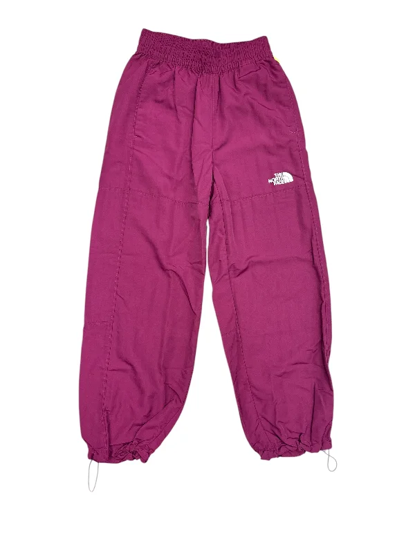 Relaxed cotton pants for breezy casual days -Athletic Pants By The North Face In Purple, Size: Xs