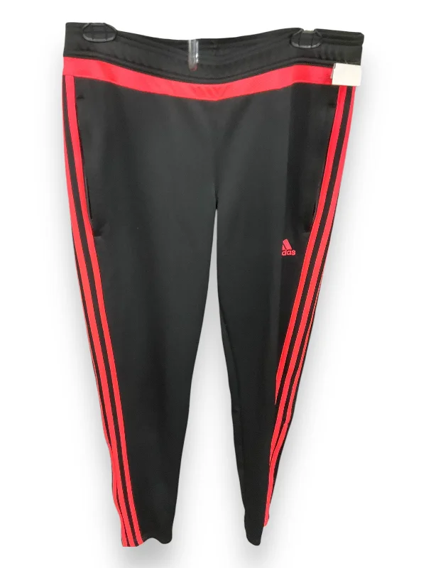 High-performance workout pants for marathon training days -Athletic Pants By Adidas In Black, Size: M