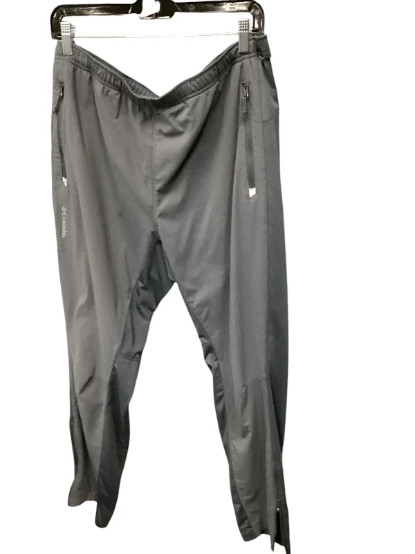 Insulated ski pants for alpine adventure warmth -Athletic Pants By Columbia In Grey, Size: L