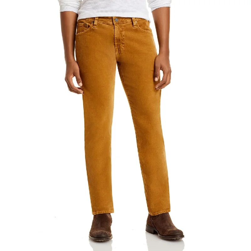 A-line Skirt Jeans for Grace -AG Adriano Goldschmied Mens Corduroy Slim Fit Straight Leg Jeans