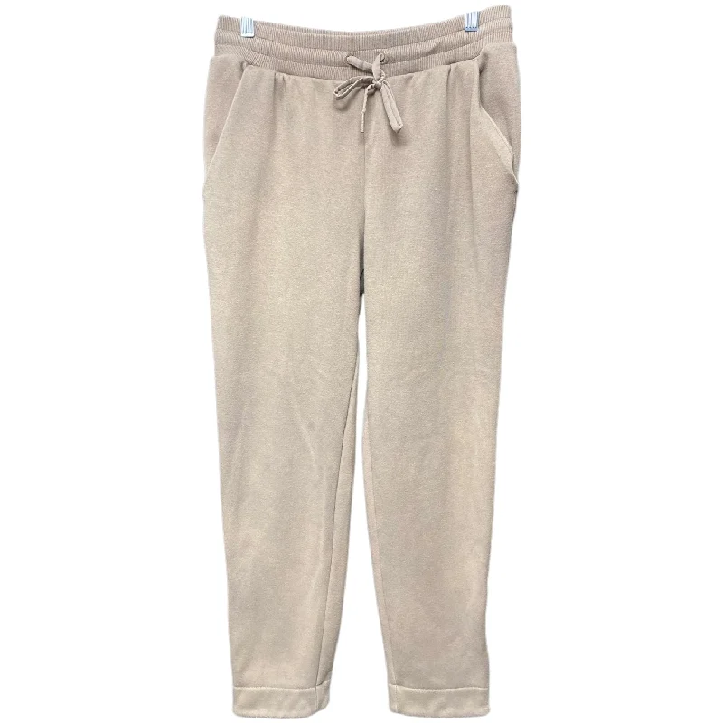 Stylish wide-leg pants for bold evening looks -Athletic Pants By Athleta In Brown, Size: M