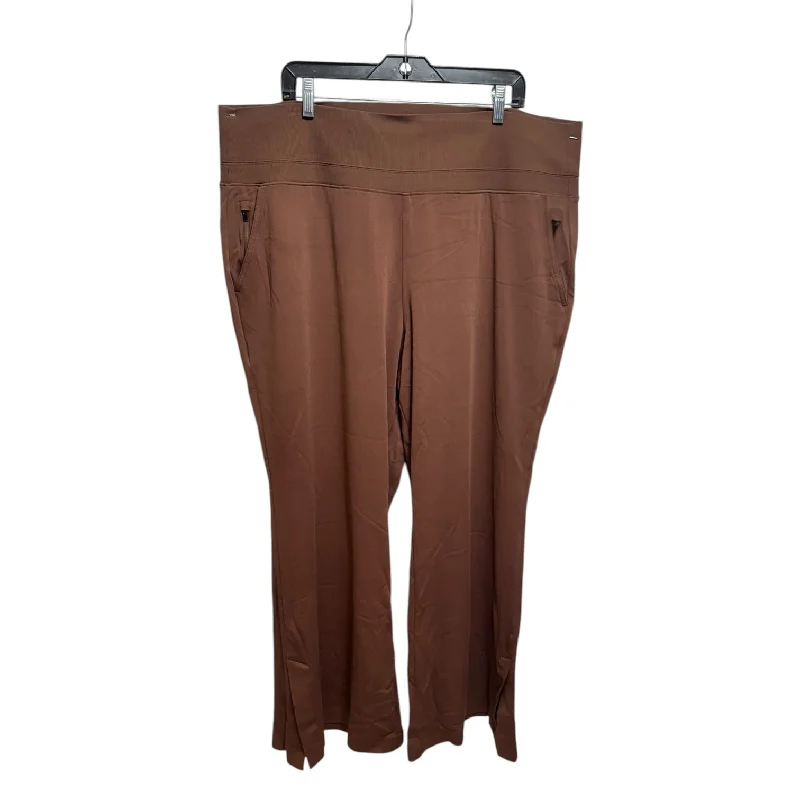 Weatherproof hiking pants for all-season trail use -Athletic Pants By Athleta In Brown, Size: 2x