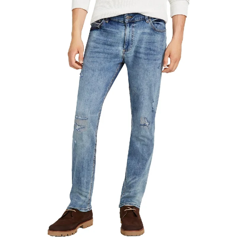 Outdoor Jeans for Adventures -Sun + Stone Mens Knickerbock Denim Straight Leg Jeans