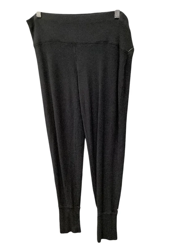 Lightweight jogger pants for summer evening strolls -Athletic Pants By Alo In Black, Size: M