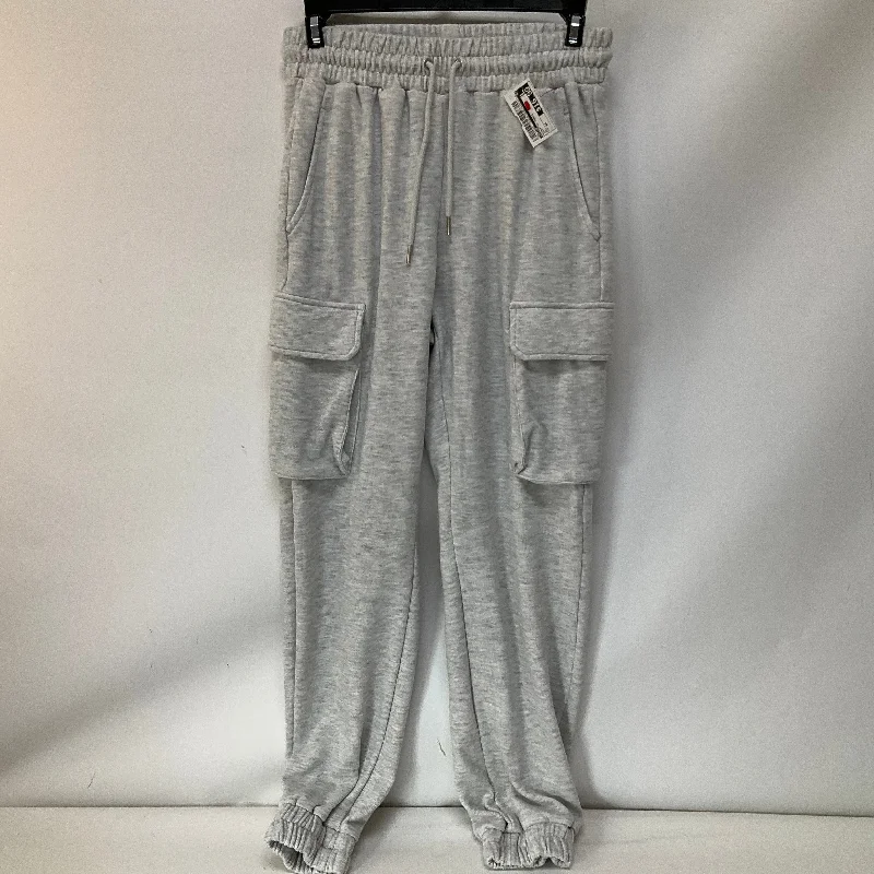 Stretchy skinny pants for figure-hugging appeal -Athletic Pants By Zella In Grey, Size: Xs