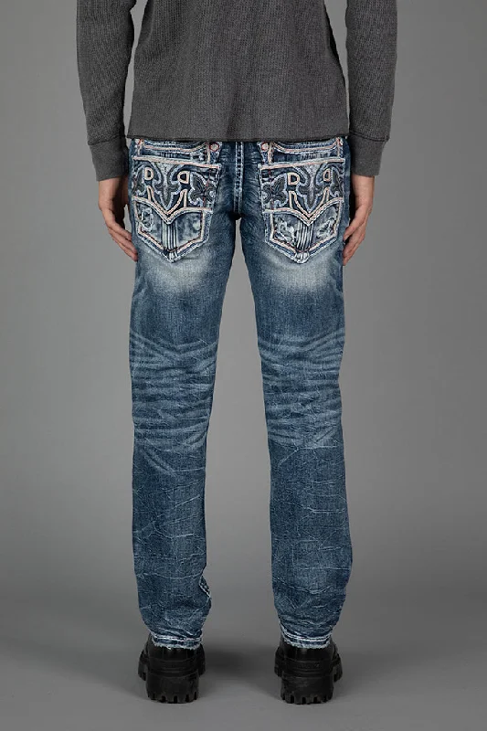 Relaxed Jeans for Comfortable -AURELIO STRAIGHT JEANS