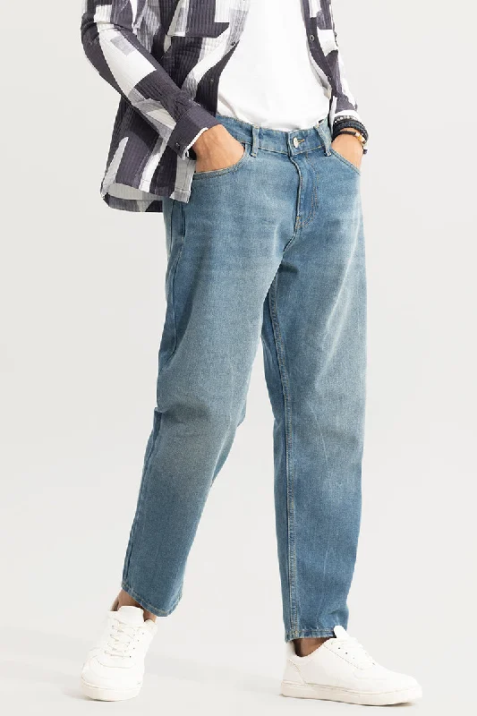 Carpenter Jeans for Function -Castor Ocean Blue Baggy Jeans