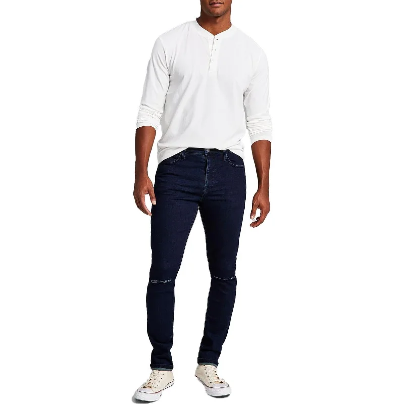 Bootcut Jeans for Flattering -And Now This Mens Pearson Ripped Dark Wash Skinny Jeans