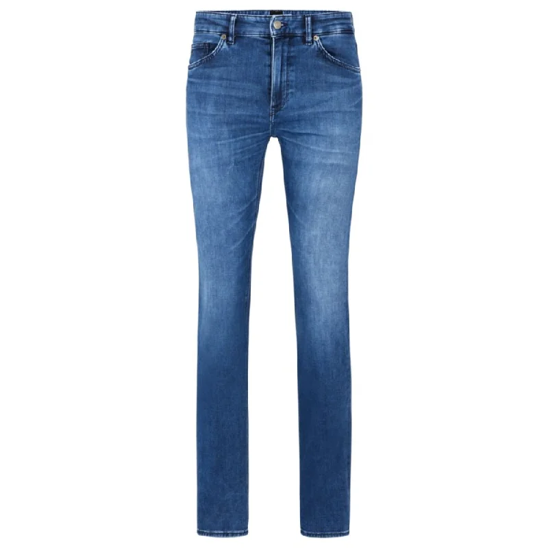 Sustainable Jeans for Eco -Regular-fit jeans in blue Italian denim