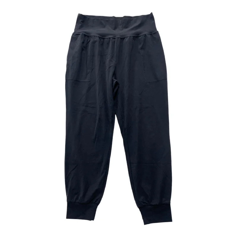 Flowy linen pants for relaxed tropical vacations -Athletic Pants By Athleta In Black, Size: L