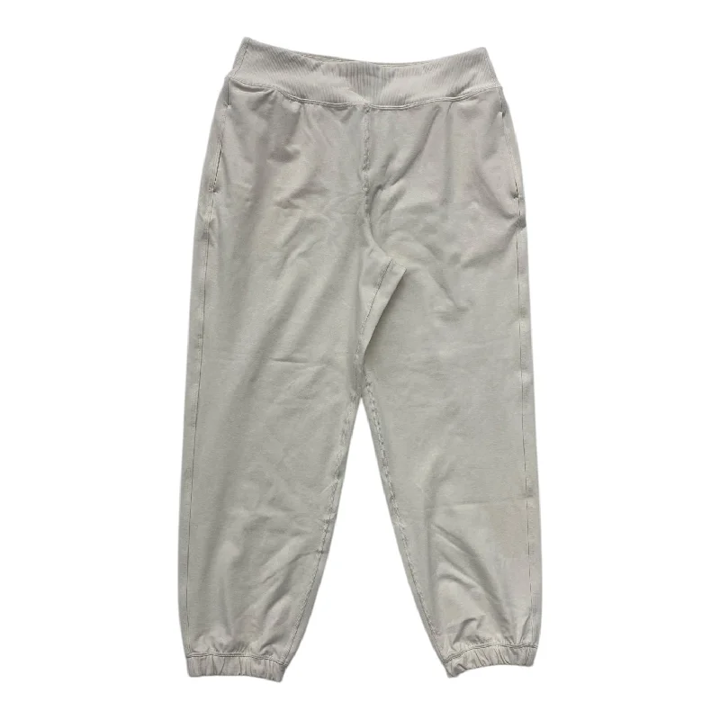 Affordable denim pants for everyday rugged use -Athletic Pants By Athleta In Cream, Size: M