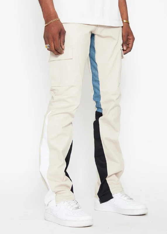 Stretchy skinny pants for figure-hugging appeal -Golden The Extendo Rey Cargo Pants