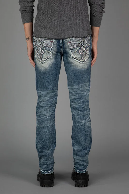 Holiday Jeans for Festive -BRAYEN STRAIGHT JEANS