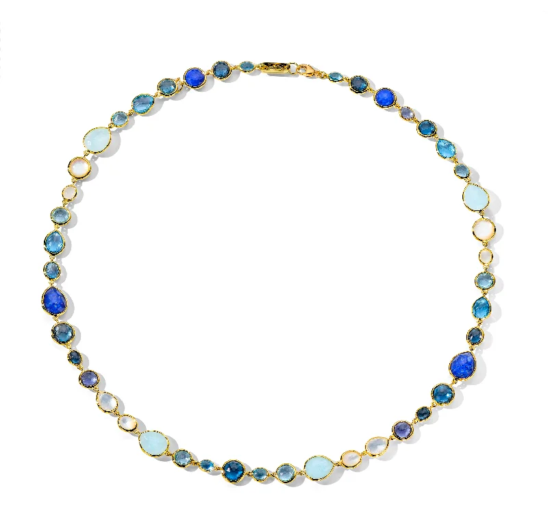 Stunning necklaces and pendants with sapphire gemstones for a luxurious blue hue-IPPOLITA Rock Candy Necklace in Mare